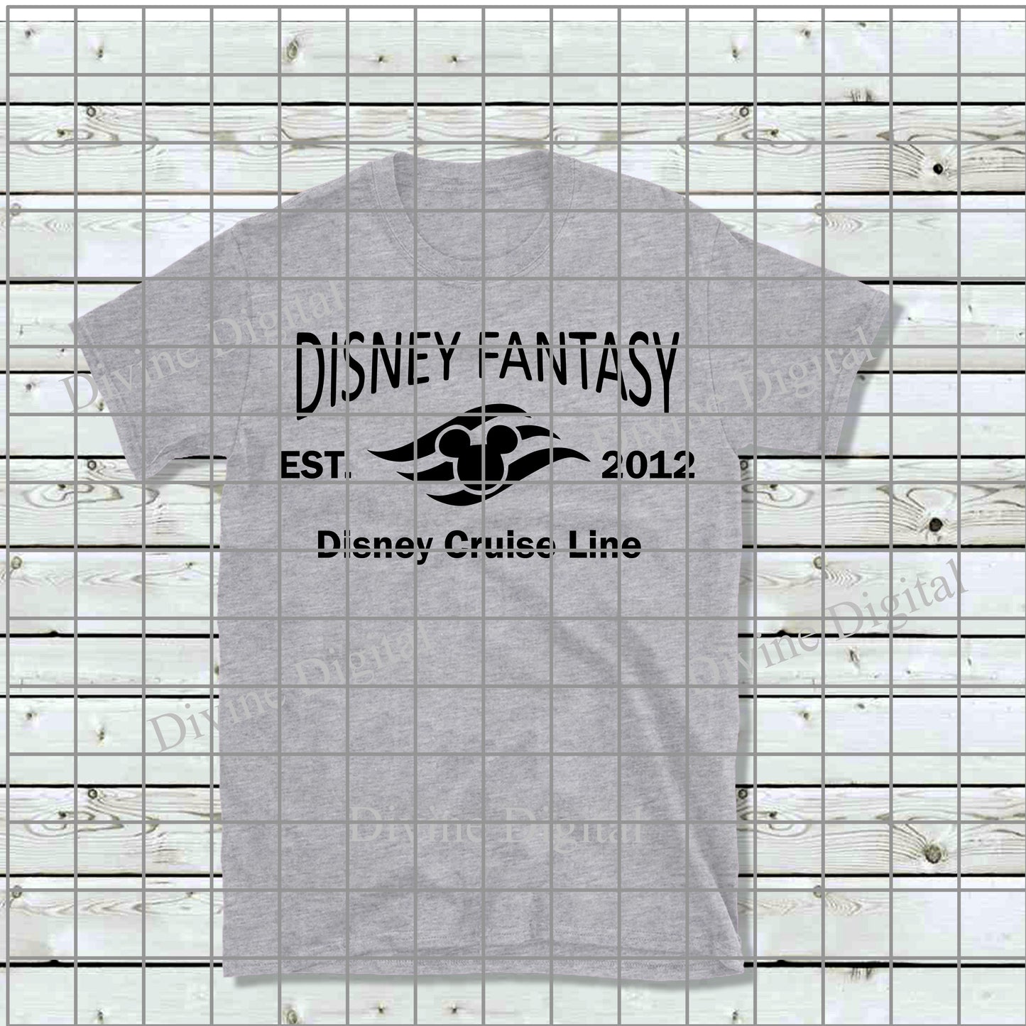 Short Sleeve T-Shirt Grey - Adult - Established Fantasy