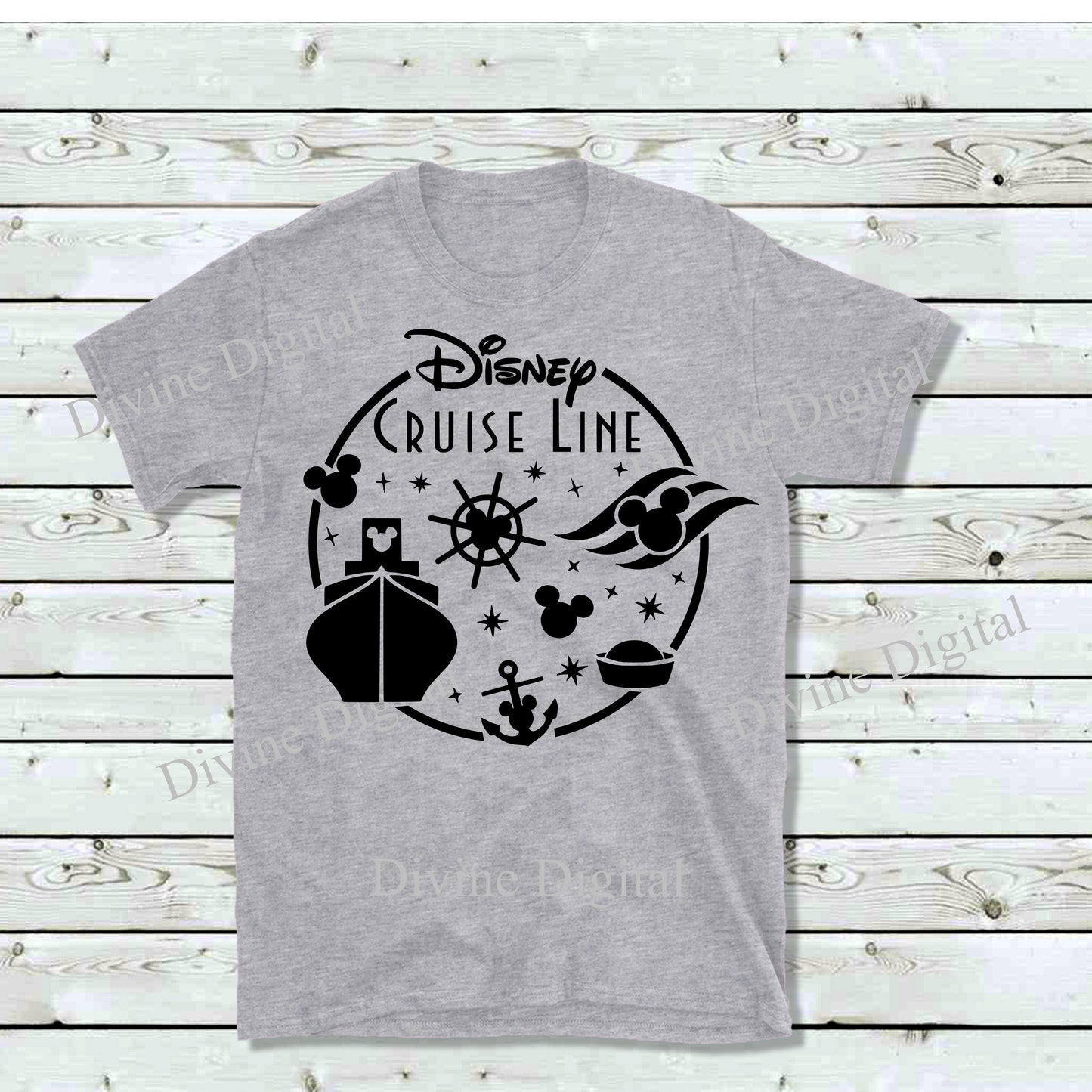 Short Sleeve T-Shirt Navy - Adult - DCL