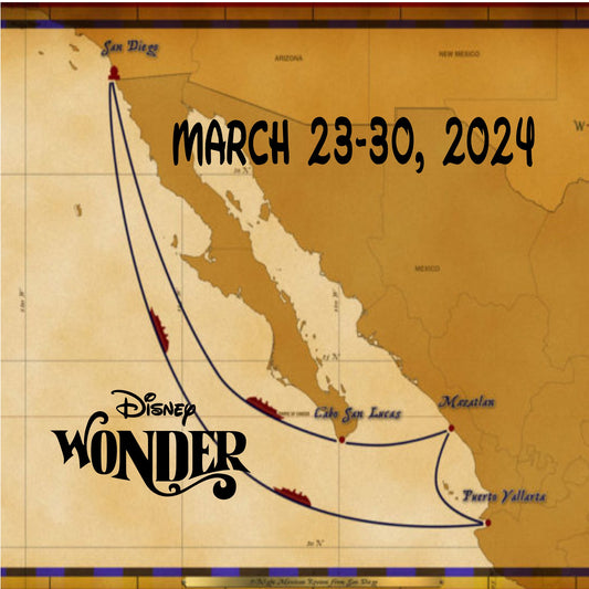 Itinerary Magnet March 23-30, 2024