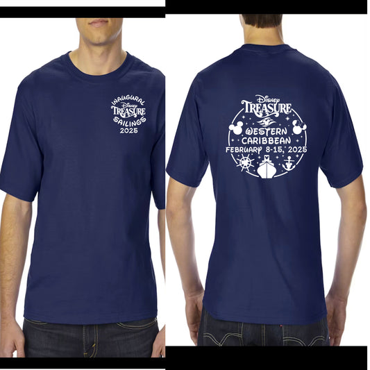 Short Sleeve T-Shirt Navy TALL - Adult Feb 8 2025