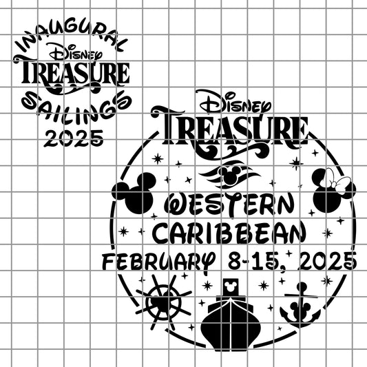 Dis Treasure Feb 8-15 Shirt Logo SVG